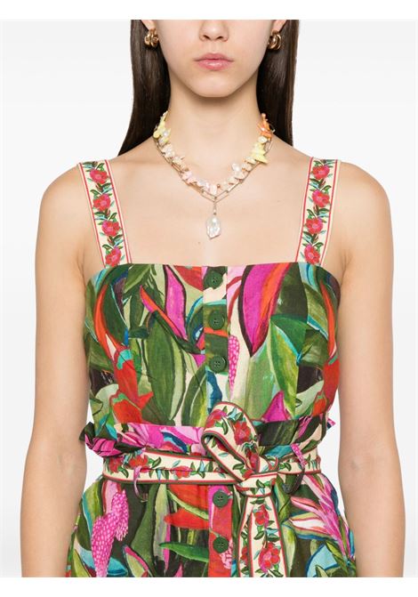 Multicolored Jardin de Reve jumpsuit Farm rio - women FARM RIO | 33830325056